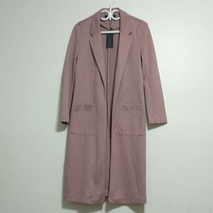 Dynamite knit maxi blazer